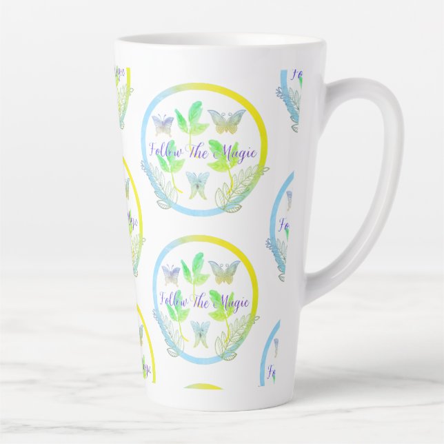 Suivez La Mug Magique Latte (Droite)
