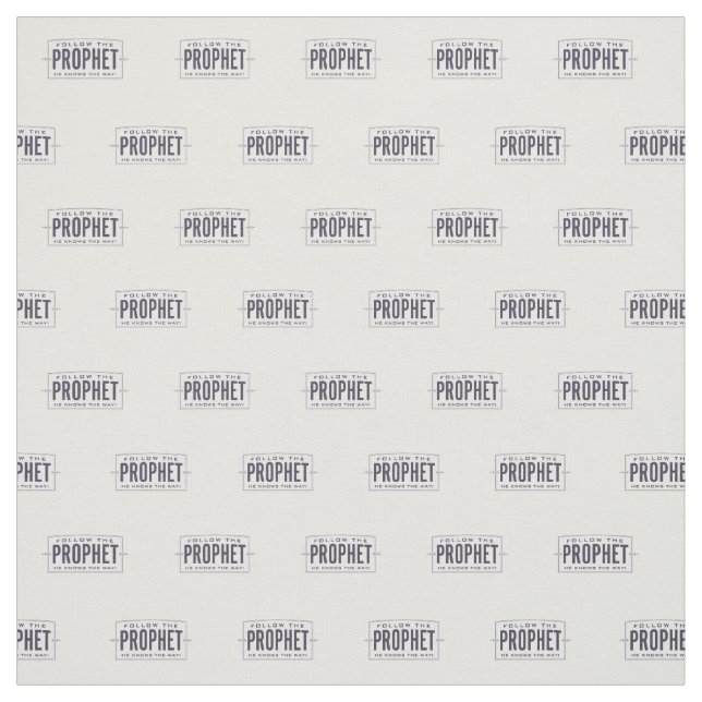 Suivez le prophète. tissu (Échantillon)