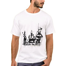 "Suivez le Rat - Chase Your Own Path" T-shirt