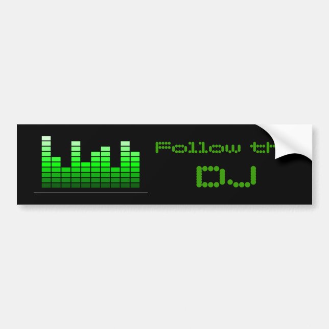 Suivez le Sticker DJ (Devant)