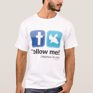 "suivez-moi !" T-shirt social 2 dégrossi (lumière)
