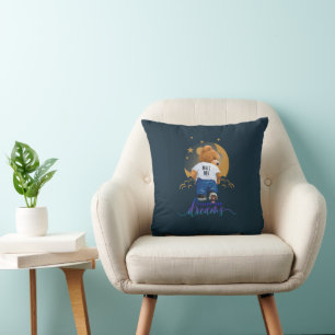 Suivez vos rêves   Coussin décoratif 40 cm