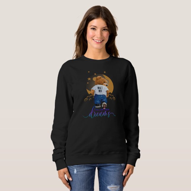Suivez vos rêves | Sweatshirt des femmes (Devant entier)