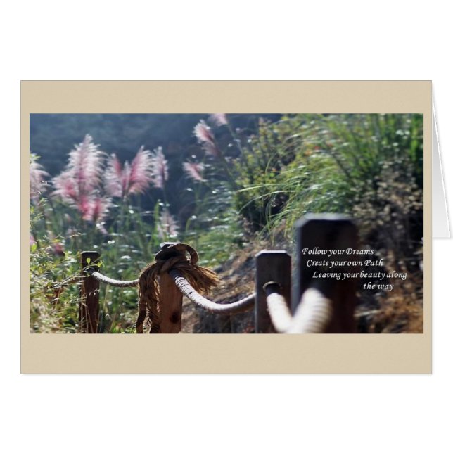 Suivez votre chemin (Devant Horizontal)