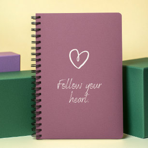 Suivez votre coeur Citation l Moderne mignon pourp
