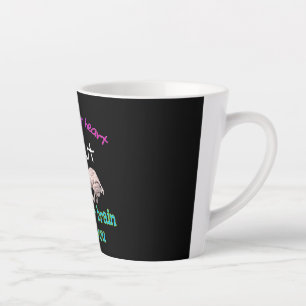 suivez votre coeur Latte Mug