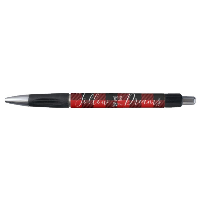 Suivez Votre Stylo Tartan Plaid Dreams (Devant)