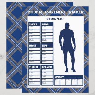 Suivi des mesures corporelles masculines Graphique