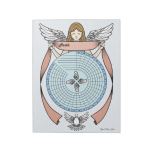 Suivi d'habitudes personnalisé Angel Bloc-notes