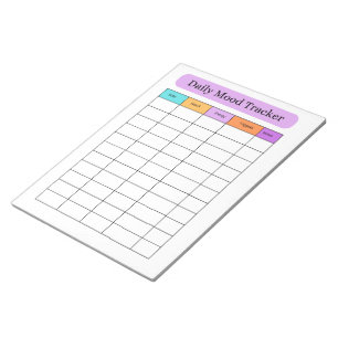 Suivi Quotidien de l'Humeur Bloc-Notes Minimaliste
