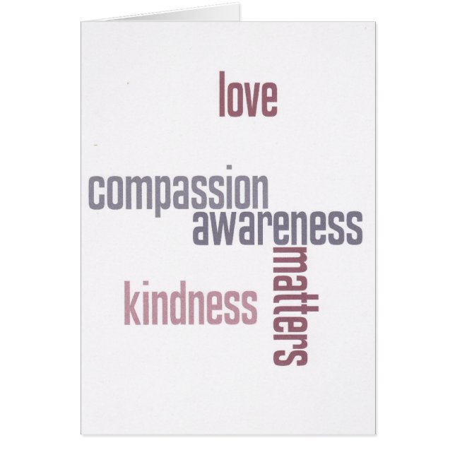 Sujets de gentillesse (Devant)