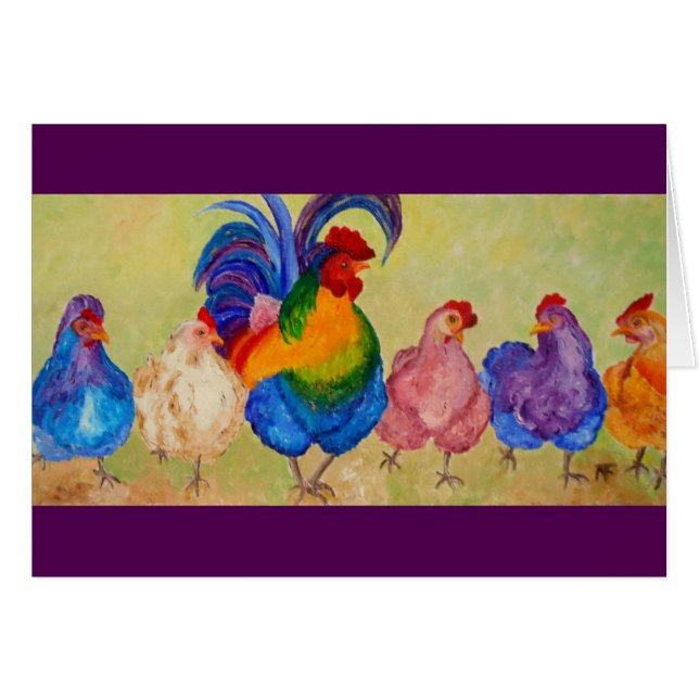 Sultan et ses poussins (Devant horizontal)