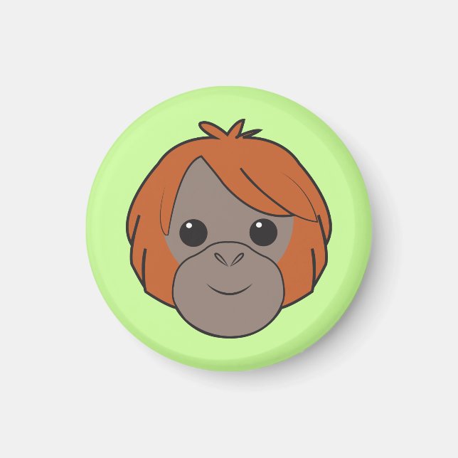 Sumatran Orangutan Magnet (Devant)