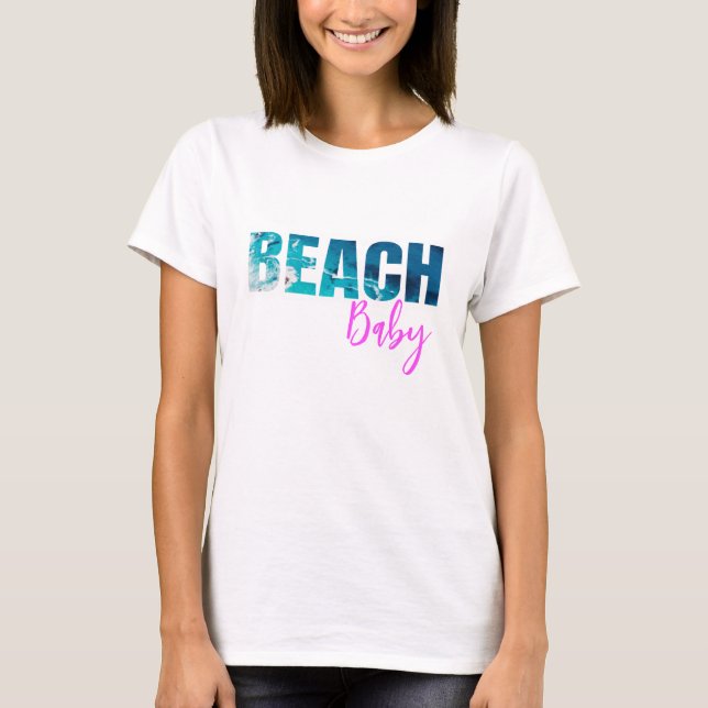 Summer Beach Baby Décontracté - T-shirt femme (Devant)