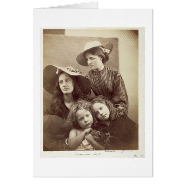 Summer Days, c.1866 (albumen print from a collodio (Devant)