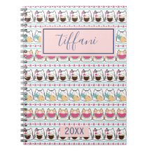 Summer Kitty Cats Carnet photo spirale