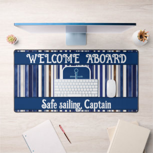 Summer Navy Blue Trendy Boat Stripes Collection
