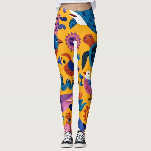 Summer Paradise Leggings Gift (Devant)