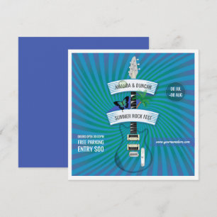 Summer Rock Festival ajouter le logo invitation