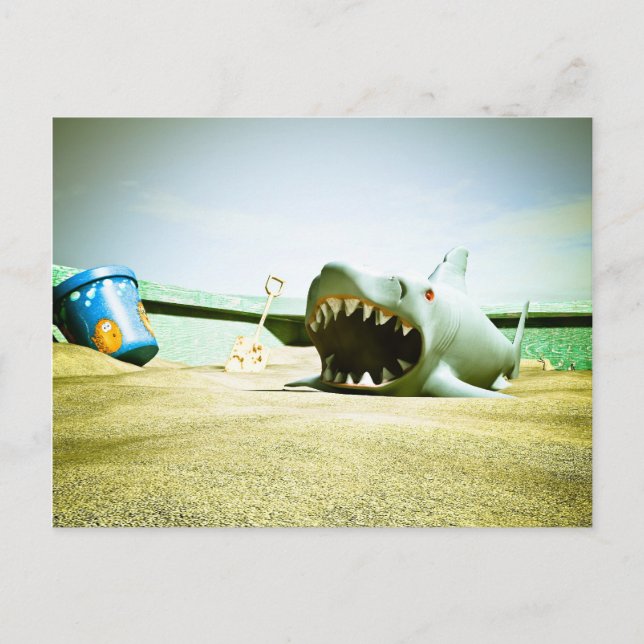 Summer Sand Box Fun 01 Carte postale (Devant)