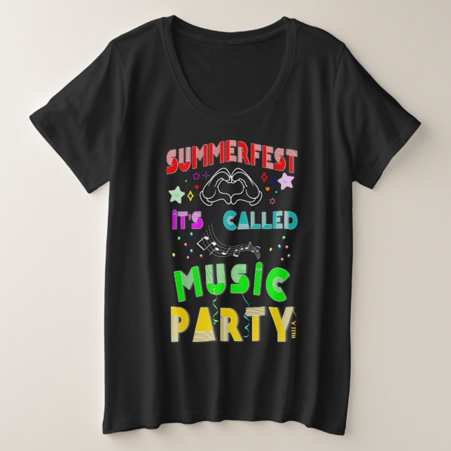 Summerfest s'appelle Music Party (Design devant)