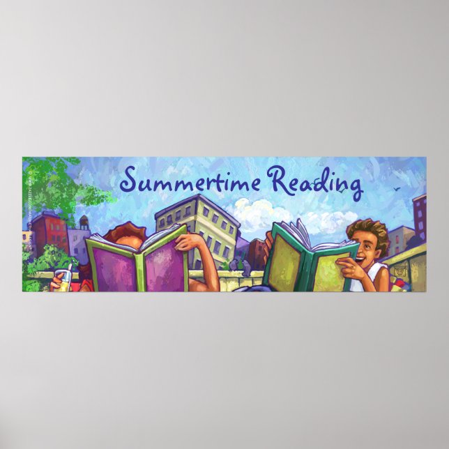 Summertime Reading Poster (Devant)