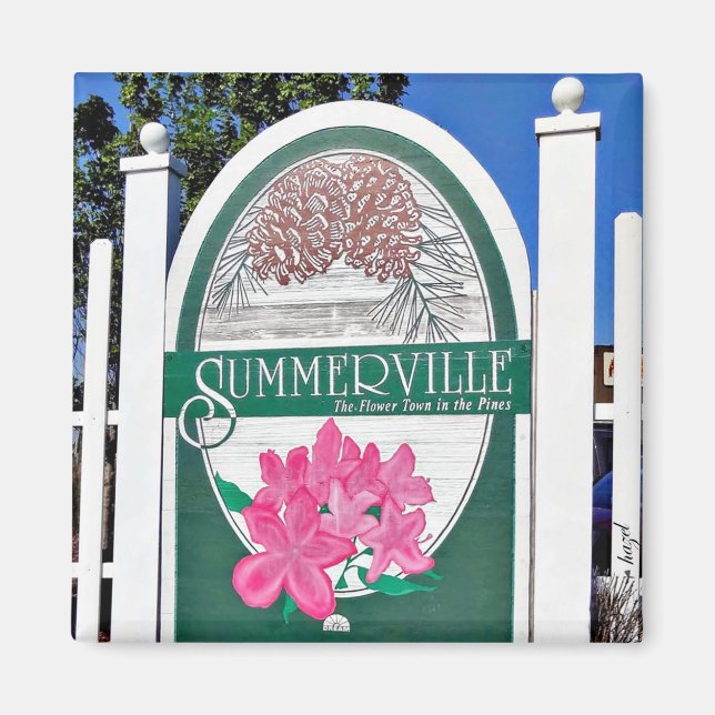 Summerville, Charleston, Caroline du Sud, Magnet (Devant)