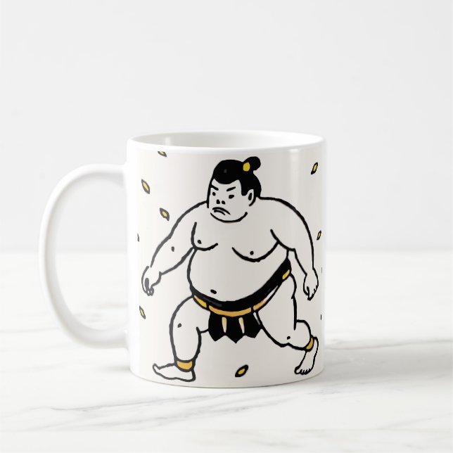 Sumo Lutteurs Mug (Gauche)