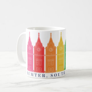 sumter, sc rainbow mug
