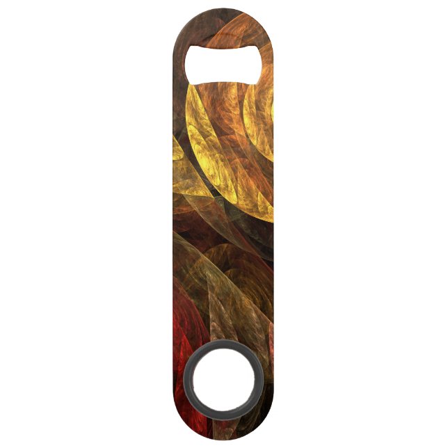Sun Flower Floral Moderne Art Motif Abstrait (Devant)