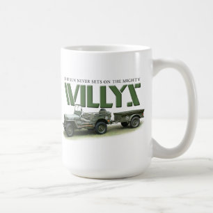 Sun ne place jamais sur la tasse de Willys