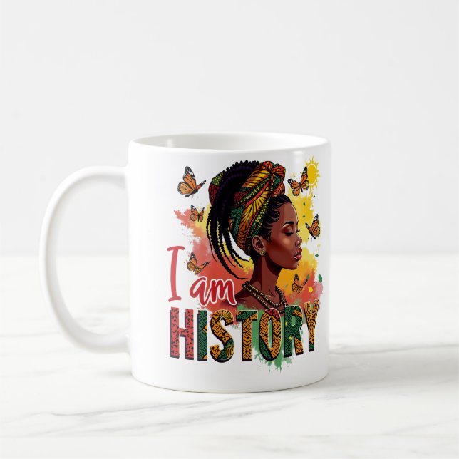Sun of Freedom : Mug du patrimoine noir (Gauche)