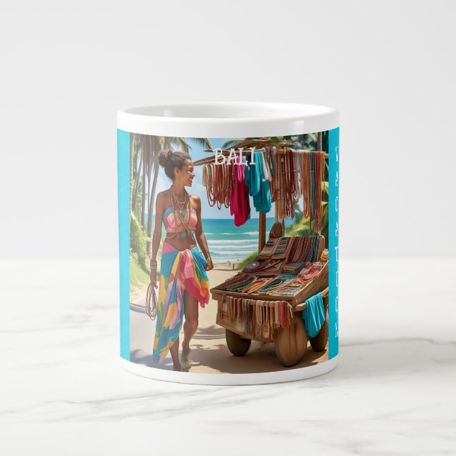 Sun, Sand et Bali, Spécial Mug (Devant)