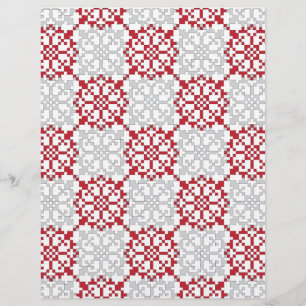 SUN traditionnel letton motif géométrique III