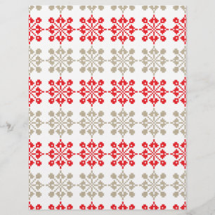 SUN traditionnel letton motif géométrique VI