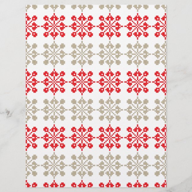 SUN traditionnel letton motif géométrique VI (Devant)