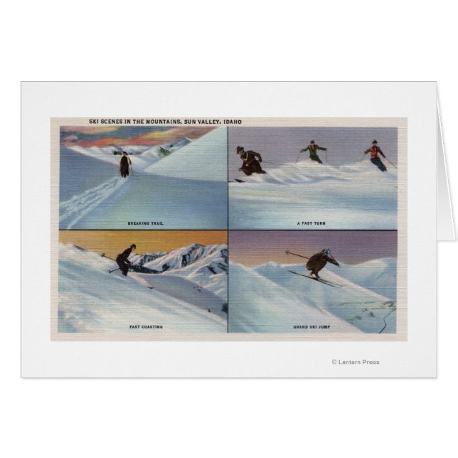 Sun Valley, ID - Ski (Devant horizontal)