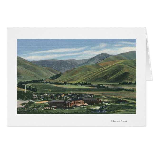 Sun Valley, IDSummer Scene of Sun Valley Lodge (Devant horizontal)