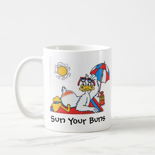 Sun Your Buns Mug (Gauche)