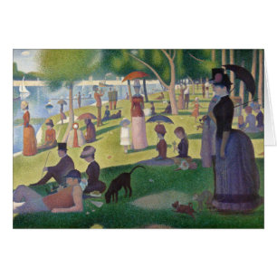 Sunday on La Grande Jatte Seurat Painting