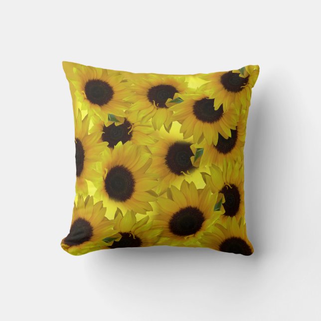 Sunflower Coussins Sunny Sunflower Coussins & Déco (Recto)