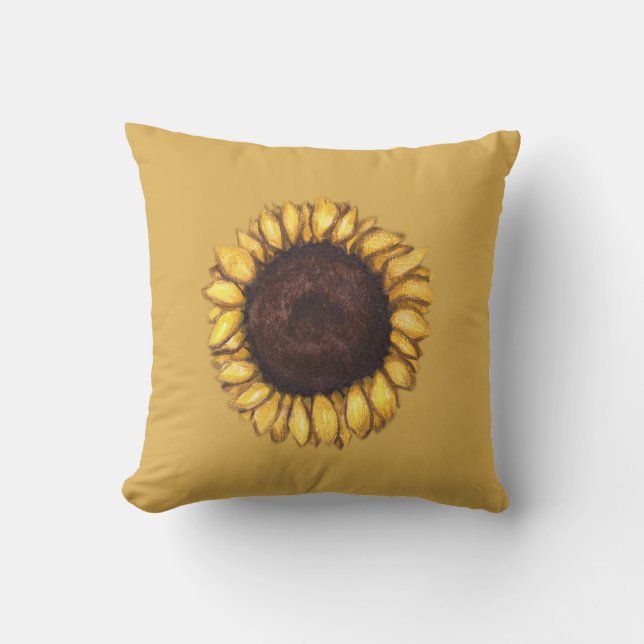 Sunflower Coussins Sunny Sunflower Coussins & Déco (Recto)