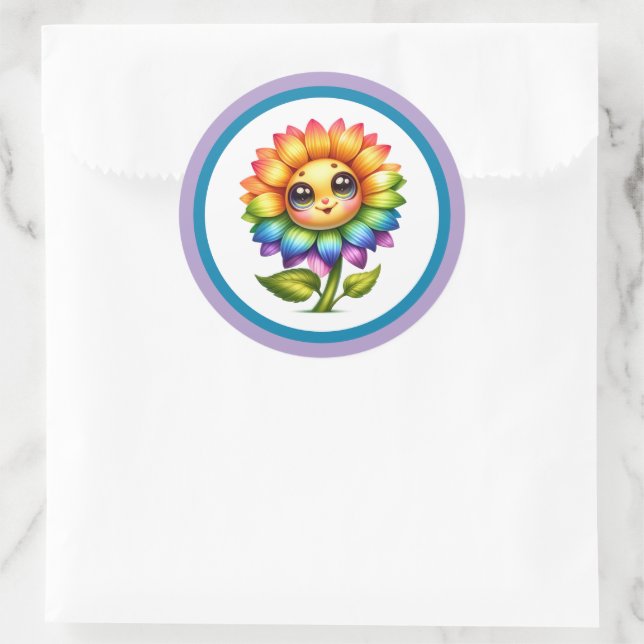 Sunflower Cutie Stickers (Sac)