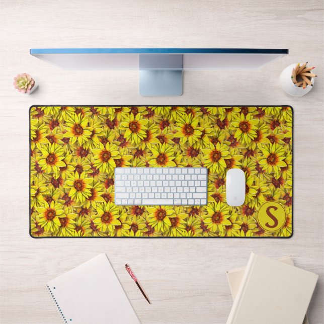 Sunflower Desk Mat (Bureau 1)