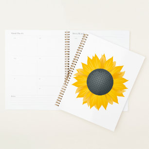 Sunflower Disco Ball Retro Party Vibe