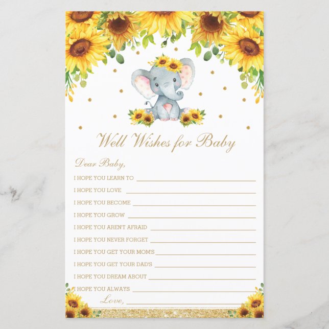 Sunflower Elephant Wives for Baby Activity (Devant)