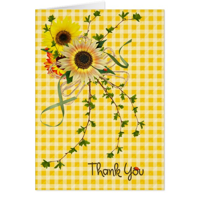 Sunflower et Lady Bug merci (Devant)