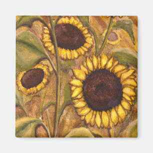 Sunflower Fridge Magnet Cadeaux Jaunes gais