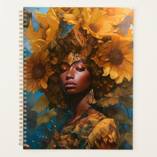 Sunflower Goddess Art Imaginaire