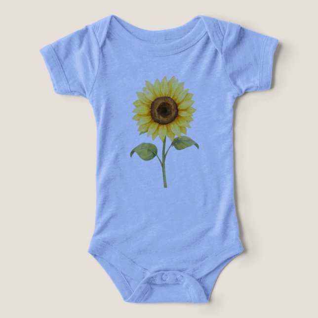 Sunflower Illustration — Bright Botanical Art (Design Recto)